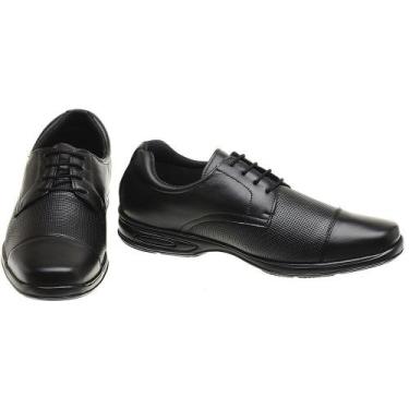 Imagem de Sapato Social Casual Masculino Conforto Ortopédico Antistress De Amarr
