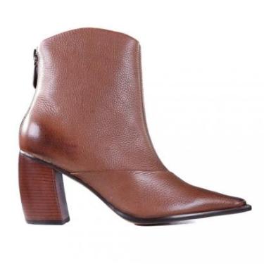 Imagem de Bota Feminina Capodarte em Couro com Salto Bloco 4019682-Feminino