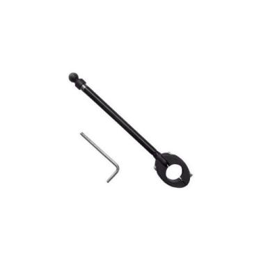 Imagem de Antena Aparador Corta Linha Pipa Moto Preta Guidão Inox - XF