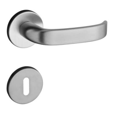 Imagem de Fechadura Concept Interna 40mm Roseta Redonda Cromo Acetinado RR1 413-