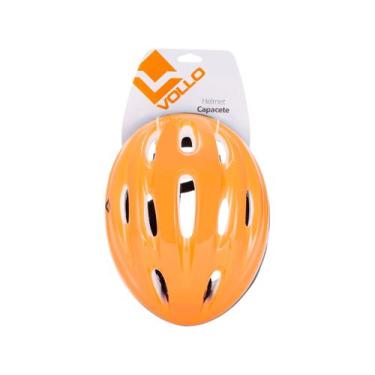 Imagem de Capacete Esportivo Patins Skate Vcl410 Laranja Vollo, Laranja, G (59-6