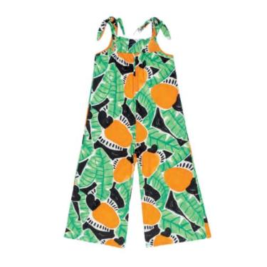 Imagem de Macacão Infantil Cotton Preto Nanai, 16, Verde