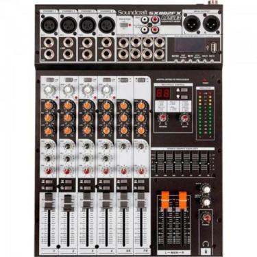 Imagem de Mesa de Som 8 Canais USB SX802FX Preta SOUNDCRAFT