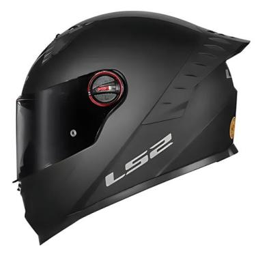 Imagem de Capacete Ls2 Ff358 Pro Monocolor Preto Fosco Com Aerofólio Spoiler, 56