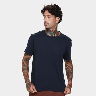 Imagem de Camiseta Ellus Básica Masculina, Azul navy, M
