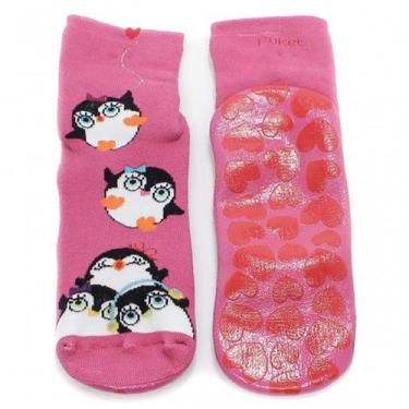 Imagem de Meia Infantil Menina Puket Pansocks 8260, Rosa, 32-35