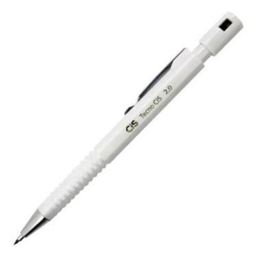 Imagem de Lapiseira Tecnocis Branca 2.0mm CiS, Branca