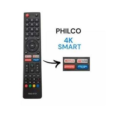 Imagem de Controle Remoto Compativel Tv Philco Smart PTV43E3AAGSSBLF FBG9131