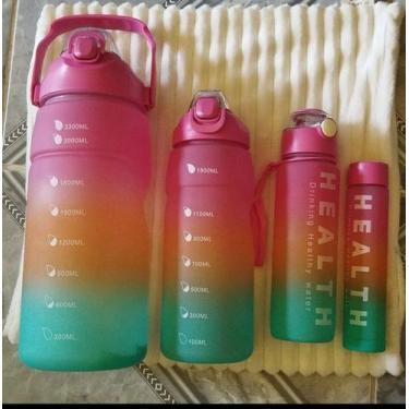 Imagem de Kit de Garrafas Rosa - Squeeze, Rosa, 750ml