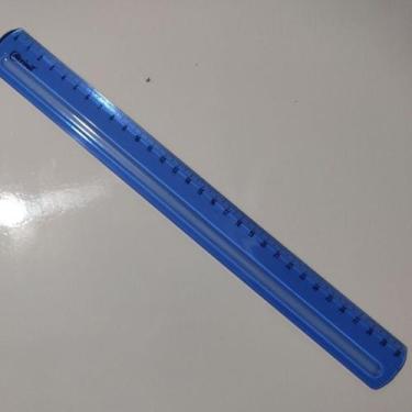 Imagem de Régua plástica 30CM - premium - Acrinil, Azul Royal
