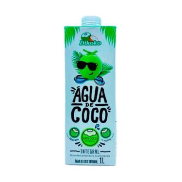 Imagem de Água De Coco Dikoko Integral Hidratação Nutrição Corpo 1l
