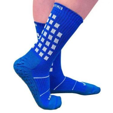 Imagem de Kit meiao cortado + meia vistho multi esportes, Azul royal, 39-43