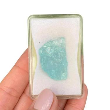 Imagem de Berilo Água Marinha Azul Bruto Coleção 33,21ct / 6,64gr - ENE2ESE