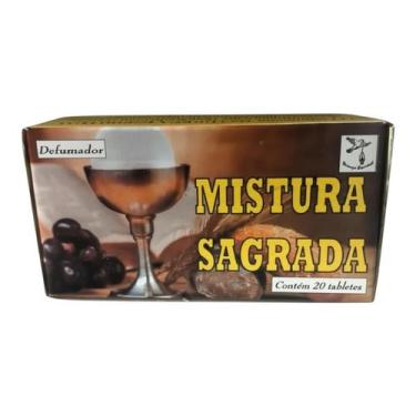Imagem de Defumador Natureza Mistura Sagrada Tablete  Limpeza  Proteção  Energia