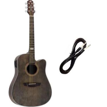 Imagem de Violão Strinberg Sd200 Folk Elétrico Aço Tos Cabo P10 