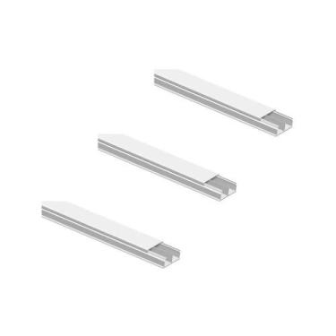 Imagem de Kit 3 Canaleta Sistema X 20x12mm Legrand 30801ADX Legrand