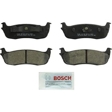 Imagem de BOSCH BC711 QuietCast Conjunto de pastilhas de freio a disco de cerâmica premium - Compatível com Ford Expedition, F-150, F-150 Heritage, F-250, F-250 HD; Lincoln Blackwood, Navigator, Town Car;