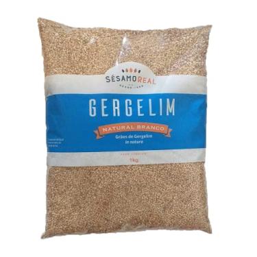 Imagem de Gergelim Branco Natural para Sushi Japonês Sésamo Real 1kg