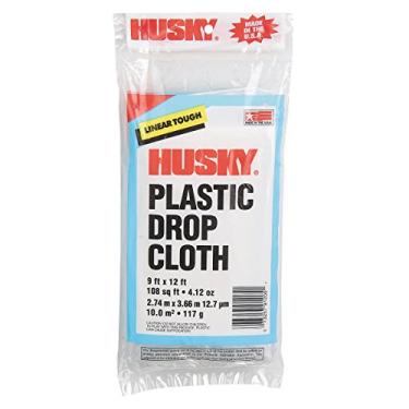 Imagem de Husky 9 ft. x 12 ft. Drop Cloths (3-Pack)
