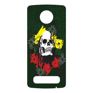 Imagem de Capa Adesivo Skin024 Verso Para Motorola Moto Z3 Play