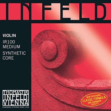 Imagem de Thomastik-Infeld Conjunto de cordas de violino vermelho IR100 Infeld tamanho 4/4