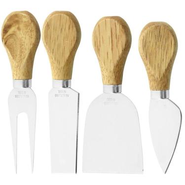 Imagem de CHEESY JG FACAS QUEIJO 22x19x3cm INOX 4PÇ