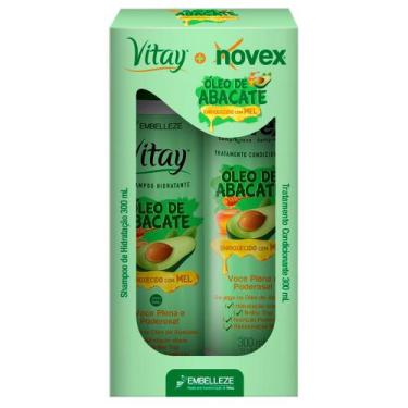 Imagem de Kit Vitay Novex Shampoo + Condicionador Óleo Abacate 300ml