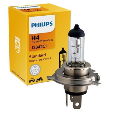 Imagem de Lampada Farol H4 12V 60/55W Philips