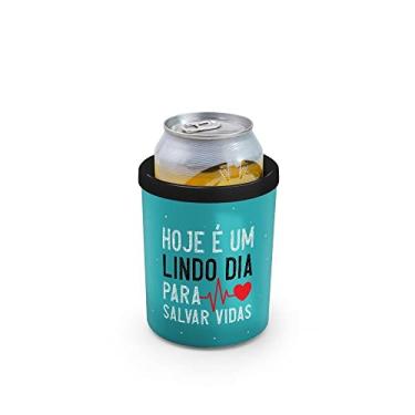 Imagem de Porta Latas 350ml - LINDO DIA PARA SALVAR VIDAS