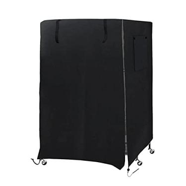 Imagem de KIZQYN Gaiolas Pássaros Casa Gaiola Pintura Jardim Ao Ar Livre Alimentador de Chalé Ninho Artesanato Suprimentos de Jardim Produtos Gaiola de voo (Cor: Preto)