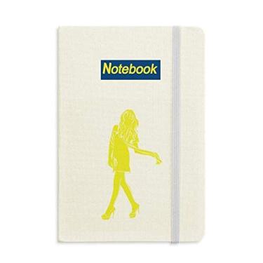 Imagem de Caderno Silhouette Slim Beauty Woman Clássico Diário A5