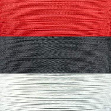 Imagem de PARACORD PLANET Kits de Paracord de Time de Hóquei – Kit de artesanato de Paracord para pulseiras, chaveiros, acessórios e equipamentos de fãs (fãs de Nova Jersey)