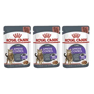 Imagem de KIT Sachê Royal Canin Appetite Control Alimento Úmido para Gato 85g - 3 unidades