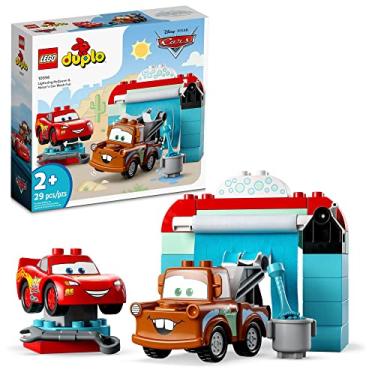 Imagem de LEGO DUPLO Carros da Disney e Pixar Diversão no Lava-Jato com Relâmpago McQueen e Mate 10996 (29 Peças)