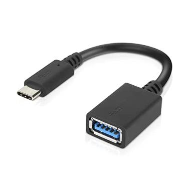 Imagem de Notebook RJ45 USB-C para cabo adaptador USB-A para Lenovo ThinkPad 4X90Q59481 USB 3.0 5V 2A 14 CM Novo