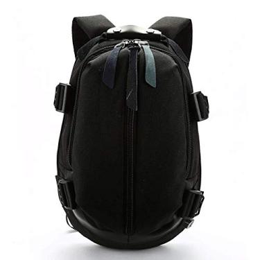 Imagem de Mochila de ombro Bolsa de ombro Bolsa de ombro Mochila de carregamento USB, tecido Oxford de alta densidade à prova d'água e vestível