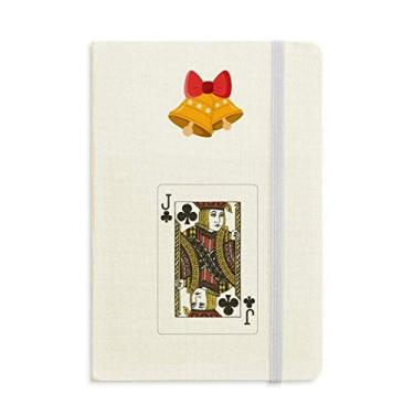 Imagem de Caderno de cartas Club J com estampa de cartas de baralho