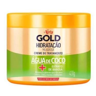 Imagem de Máscara Tratamento Água De Coco Niely Gold 430G
