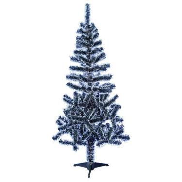 Imagem de Árvore De Natal Nevada Pinheiro 1,50cm 220 Galhos Decoração Natalina -