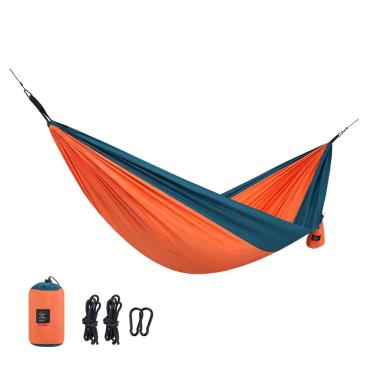 Imagem de Rede de paraquedas de nylon da Naturehike – Rede portátil ultraleve, rede de qualidade para mochilas, acampamento, viagens, praia, quintal, presentes, Laranja