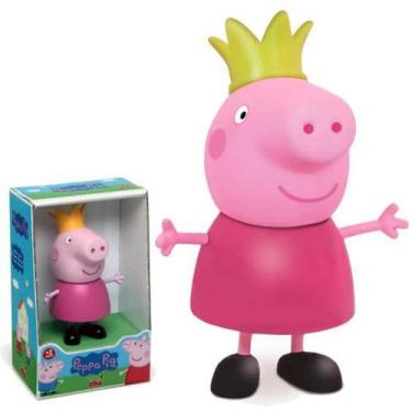 Casa com Jardim Peppa Pig e George - Dtc - Casinha de Boneca