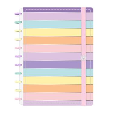 Imagem de Caderno De Disco ISCOOL Disc Inteligente G Listras Prata