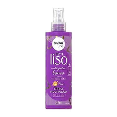 Imagem de Salon Line, Spray Matizador Loiro, Meu Liso, Multi Ação, Vegano - Para Cabelos Lisos e Ondulados Naturais, 240ml