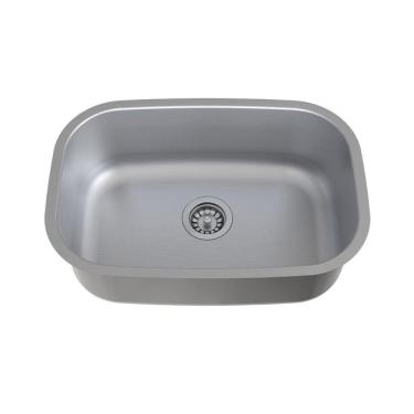 Imagem de Cuba N1 em Aço Inox Escovado GhelPlus Escovado