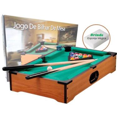 Brinquedo Jogo Mini Mesa De Bilhar Sinuca Infantil Portátil em Promoção na  Americanas