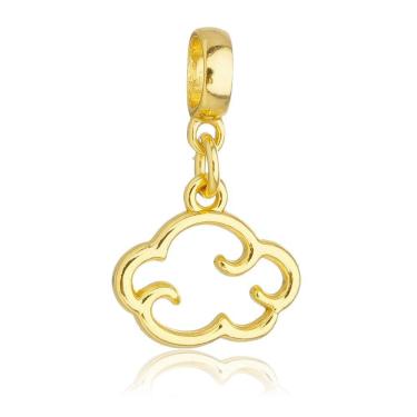 Imagem de Pingente Berloque Nuvem Céu Pandora Banhado a Ouro 18k
