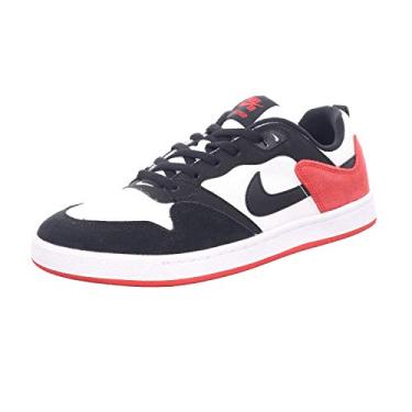 Imagem de Nike Tênis de Caminhada de Corrida para Homem, Branco/preto-vermelho universitário, 8