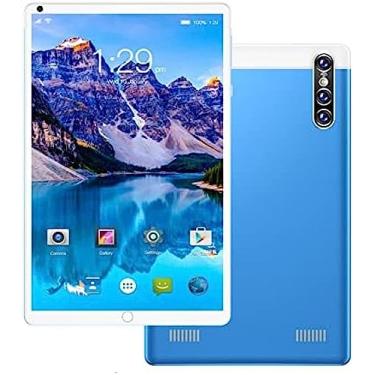 Imagem de Tablet De 10 Polegadas, 8 GB De RAM, ROM De 128 GB, Android 10.0, Tela IPS HD, Processador Octa-core, GPS, FM, Tipo C, WiFi 2.4 E 5G, Alto-falantes Duplos-Tablet Android,Azul,Hilarious123