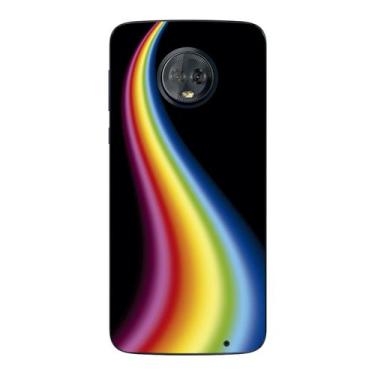Imagem de Capa Case Capinha Samsung Galaxy Moto G6 Plus Arco Iris Caminho - Show