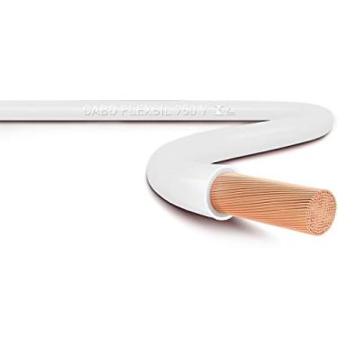 Imagem de Cabo Flex 750v 6mm Branco Bobina 100m - Sil